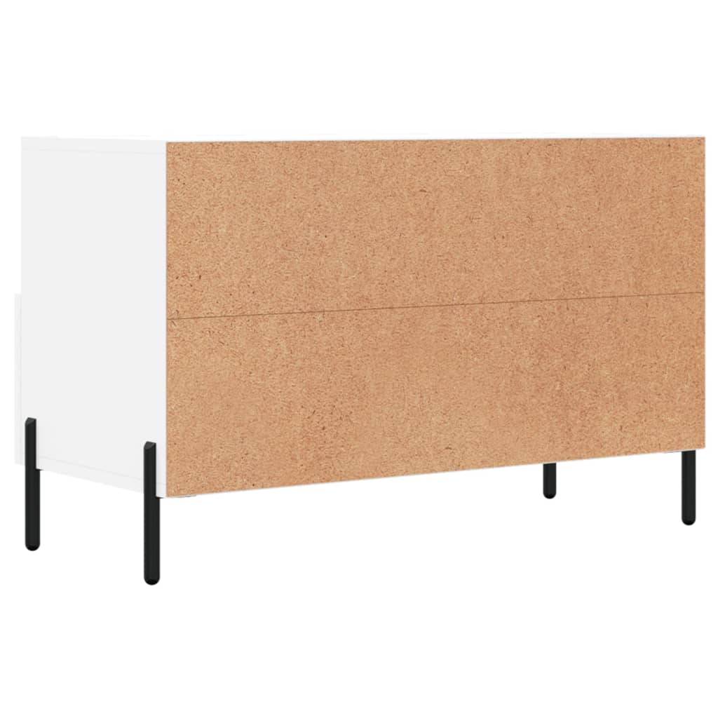 TV-Schrank Weiß 80x36x50 cm Holzwerkstoff - Pazzar.ch