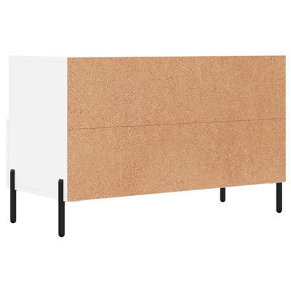 TV-Schrank Weiß 80x36x50 cm Holzwerkstoff - Pazzar.ch
