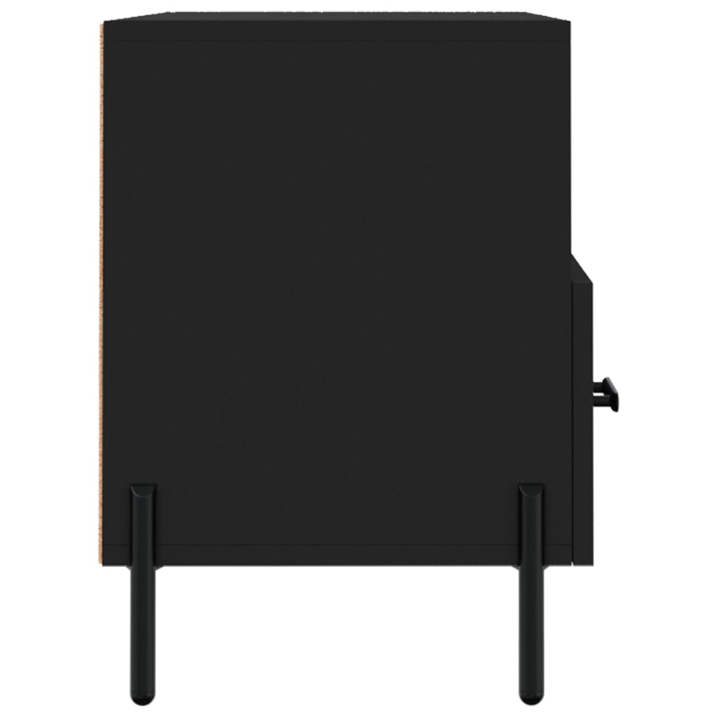 TV-Schrank Schwarz 80x36x50 cm Holzwerkstoff - Pazzar.ch