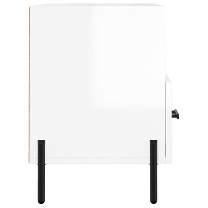 TV-Schrank Hochglanz-Weiß 80x36x50 cm Holzwerkstoff - Pazzar.ch