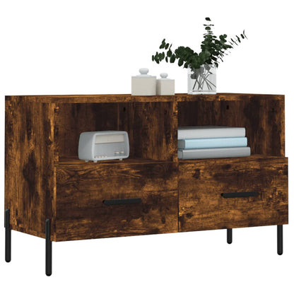 TV-Schrank Räuchereiche 80x36x50 cm Holzwerkstoff - Pazzar.ch