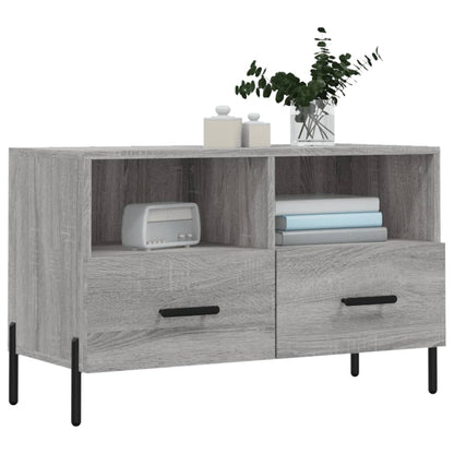 TV-Schrank Grau Sonoma 80x36x50 cm Holzwerkstoff - Pazzar.ch