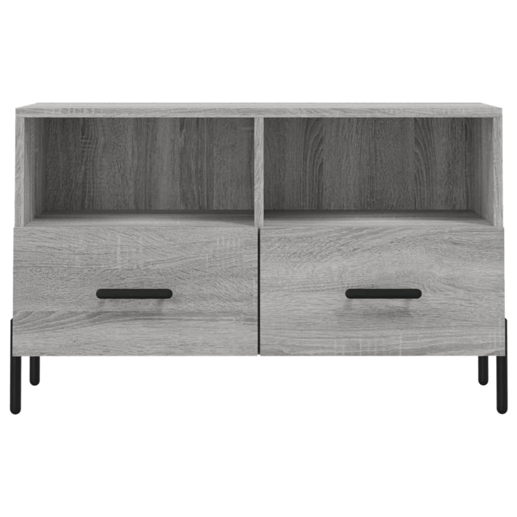 TV-Schrank Grau Sonoma 80x36x50 cm Holzwerkstoff - Pazzar.ch