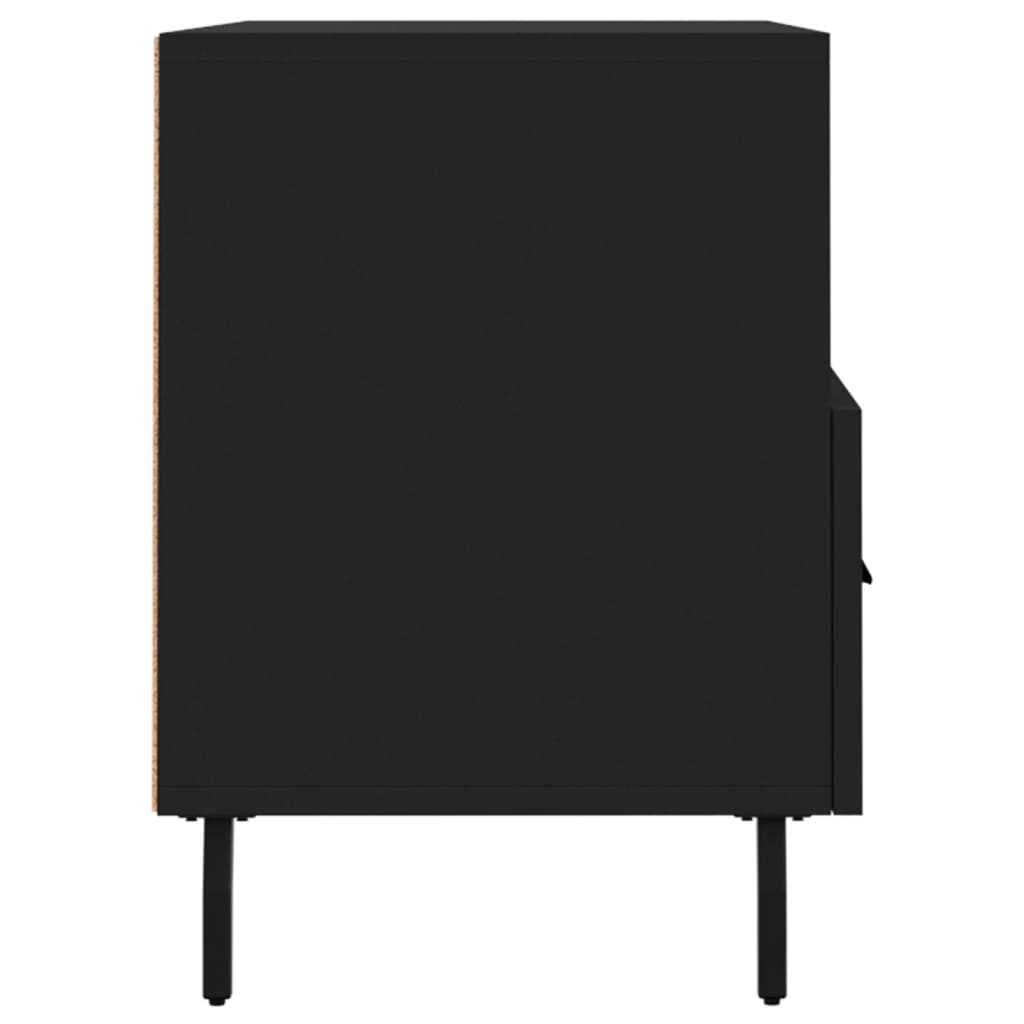 TV-Schrank Schwarz 80x36x50 cm Holzwerkstoff - Pazzar.ch