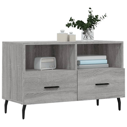 TV-Schrank Grau Sonoma 80x36x50 cm Holzwerkstoff - Pazzar.ch