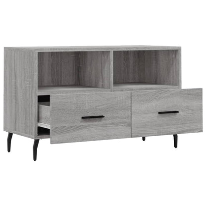 TV-Schrank Grau Sonoma 80x36x50 cm Holzwerkstoff - Pazzar.ch