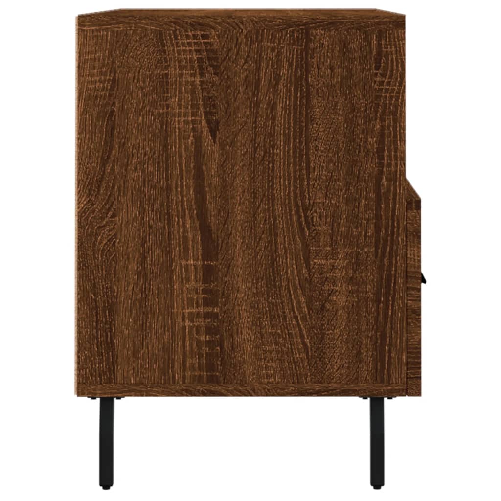 TV-Schrank Braun Eichen-Optik 80x36x50 cm Holzwerkstoff - Pazzar.ch