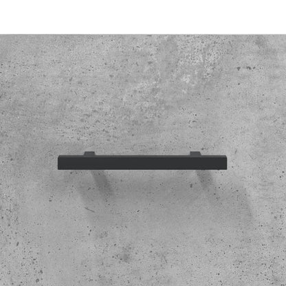 TV-Schrank Betongrau 80x36x50 cm Holzwerkstoff - Pazzar.ch