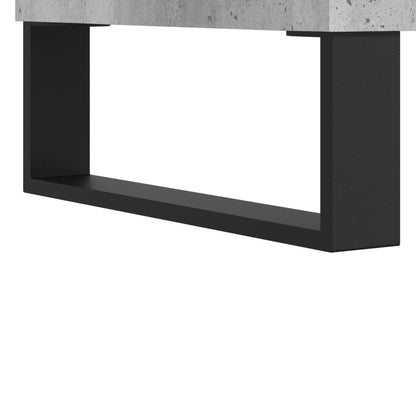 TV-Schrank Betongrau 80x36x50 cm Holzwerkstoff - Pazzar.ch