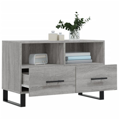 TV-Schrank Grau Sonoma 80x36x50 cm Holzwerkstoff - Pazzar.ch