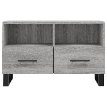 TV-Schrank Grau Sonoma 80x36x50 cm Holzwerkstoff - Pazzar.ch