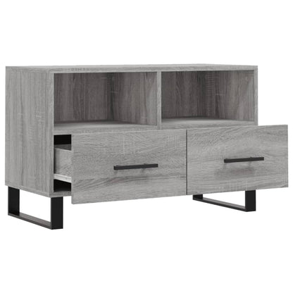 TV-Schrank Grau Sonoma 80x36x50 cm Holzwerkstoff - Pazzar.ch