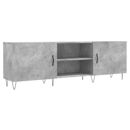 TV-Schrank Betongrau 150x30x50 cm Holzwerkstoff - Pazzar.ch