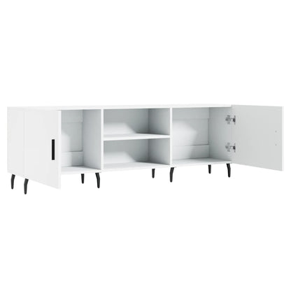 TV-Schrank Weiß 150x30x50 cm Holzwerkstoff - Pazzar.ch