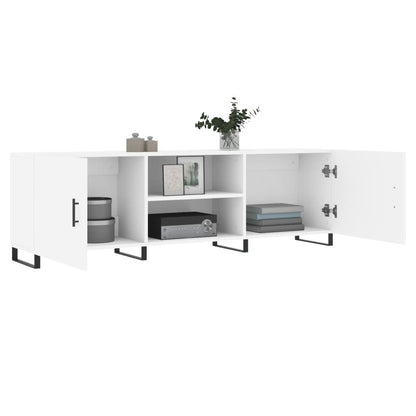 TV-Schrank Weiß 150x30x50 cm Holzwerkstoff - Pazzar.ch