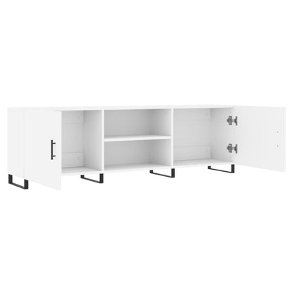 TV-Schrank Weiß 150x30x50 cm Holzwerkstoff - Pazzar.ch