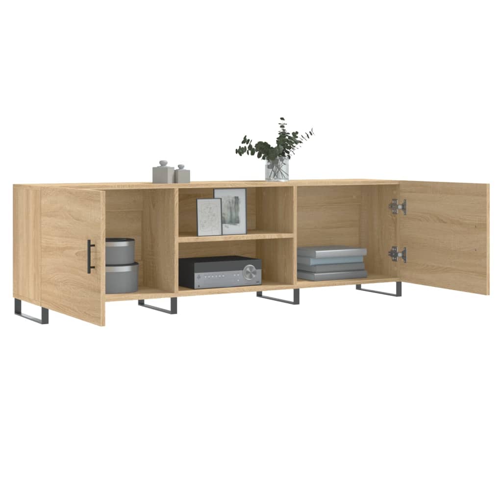 TV-Schrank Sonoma-Eiche 150x30x50 cm Holzwerkstoff - Pazzar.ch
