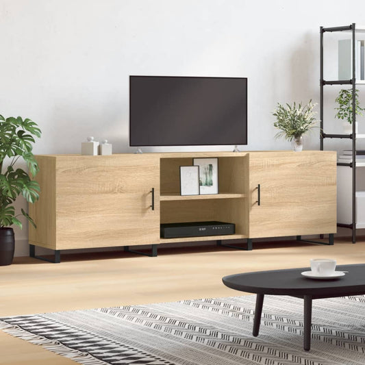 TV-Schrank Sonoma-Eiche 150x30x50 cm Holzwerkstoff - Pazzar.ch