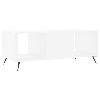 Couchtisch Weiß 102x50x40 cm Holzwerkstoff - Pazzar.ch