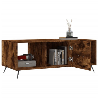 Couchtisch Räuchereiche 102x50x40 cm Holzwerkstoff - Pazzar.ch