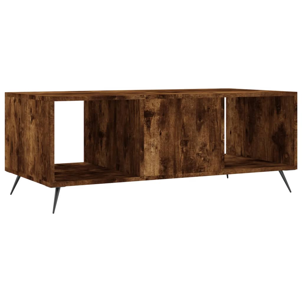 Couchtisch Räuchereiche 102x50x40 cm Holzwerkstoff - Pazzar.ch