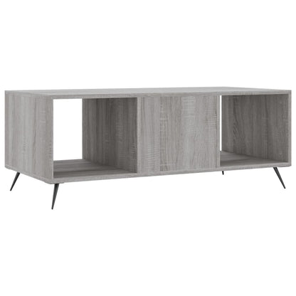 Couchtisch Grau Sonoma 102x50x40 cm Holzwerkstoff - Pazzar.ch