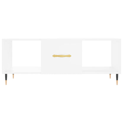 Couchtisch Weiß 102x50x40 cm Holzwerkstoff - Pazzar.ch