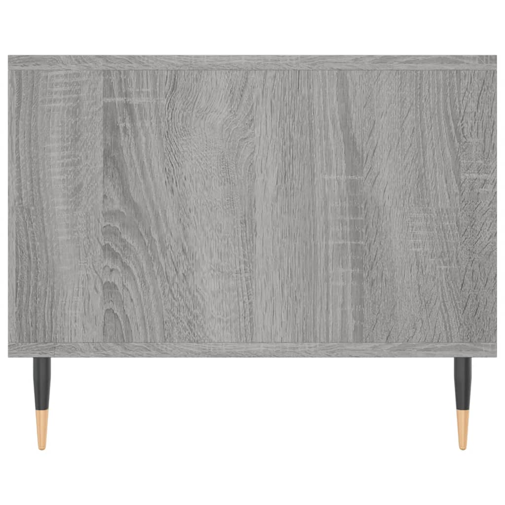 Couchtisch Grau Sonoma 102x50x40 cm Holzwerkstoff - Pazzar.ch