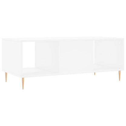 Couchtisch Weiß 102x50x40 cm Holzwerkstoff - Pazzar.ch