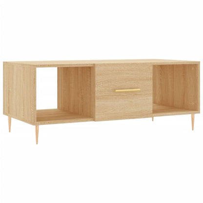 Couchtisch Sonoma-Eiche 102x50x40 cm Holzwerkstoff - Pazzar.ch