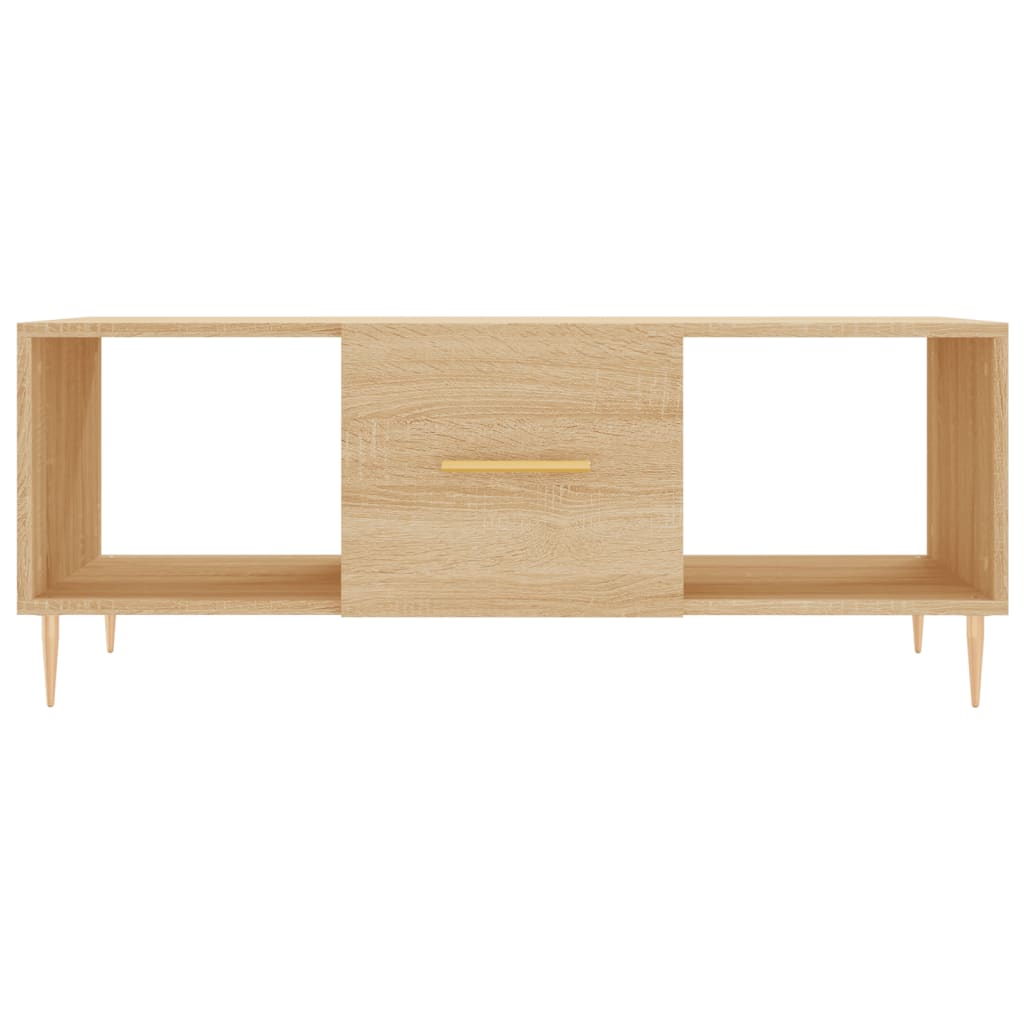 Couchtisch Sonoma-Eiche 102x50x40 cm Holzwerkstoff - Pazzar.ch