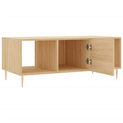 Couchtisch Sonoma-Eiche 102x50x40 cm Holzwerkstoff - Pazzar.ch