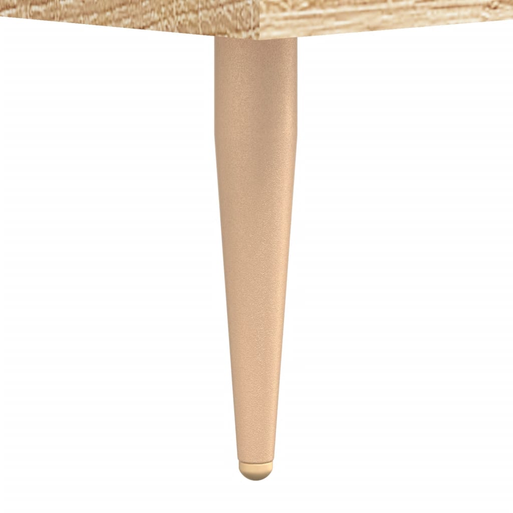 Couchtisch Sonoma-Eiche 102x50x40 cm Holzwerkstoff - Pazzar.ch