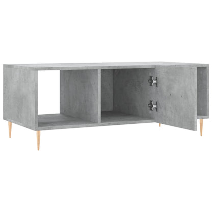 Couchtisch Betongrau 102x50x40 cm Holzwerkstoff - Pazzar.ch