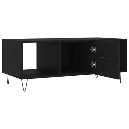 Couchtisch Schwarz 102x50x40 cm Holzwerkstoff - Pazzar.ch