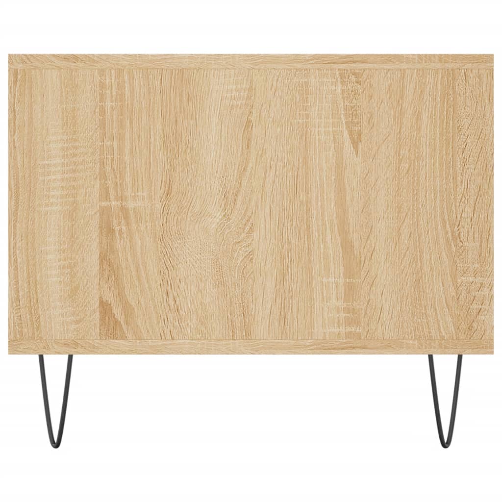 Couchtisch Sonoma-Eiche 102x50x40 cm Holzwerkstoff - Pazzar.ch