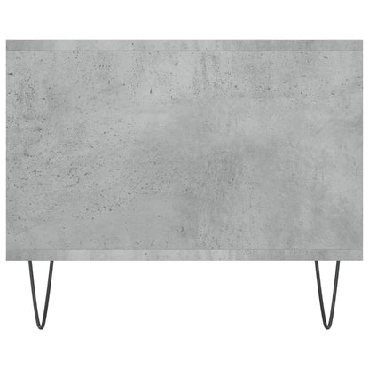 Couchtisch Betongrau 102x50x40 cm Holzwerkstoff - Pazzar.ch