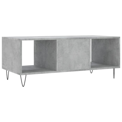 Couchtisch Betongrau 102x50x40 cm Holzwerkstoff - Pazzar.ch