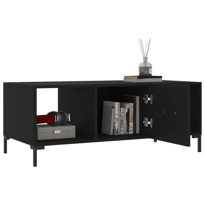 Couchtisch Schwarz 102x50x40 cm Holzwerkstoff - Pazzar.ch