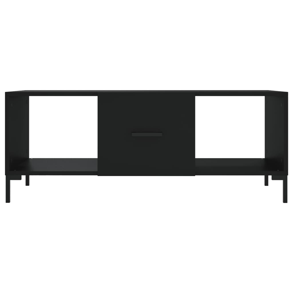 Couchtisch Schwarz 102x50x40 cm Holzwerkstoff - Pazzar.ch