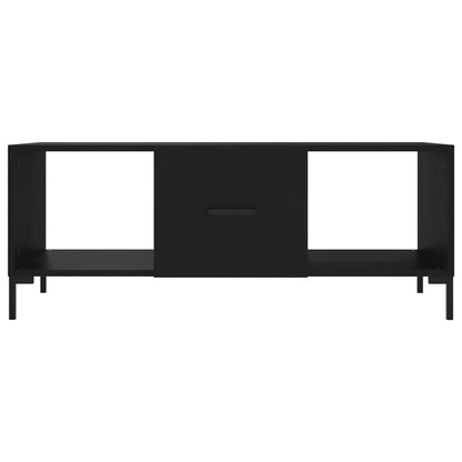 Couchtisch Schwarz 102x50x40 cm Holzwerkstoff - Pazzar.ch