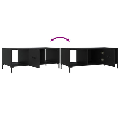 Couchtisch Schwarz 102x50x40 cm Holzwerkstoff - Pazzar.ch