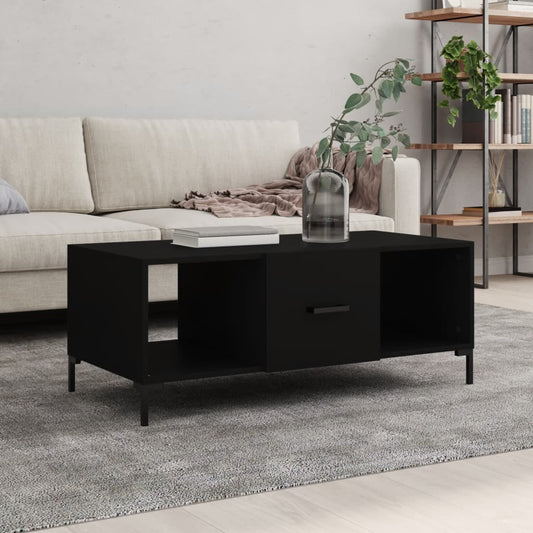 Couchtisch Schwarz 102x50x40 cm Holzwerkstoff - Pazzar.ch