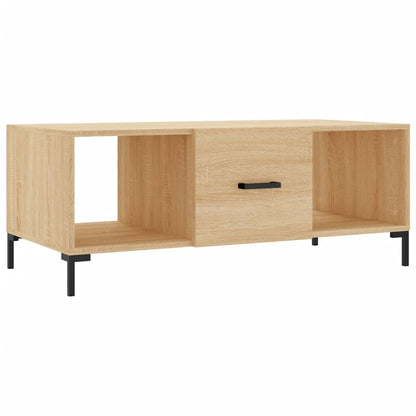 Couchtisch Sonoma-Eiche 102x50x40 cm Holzwerkstoff - Pazzar.ch