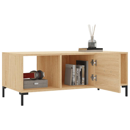Couchtisch Sonoma-Eiche 102x50x40 cm Holzwerkstoff - Pazzar.ch