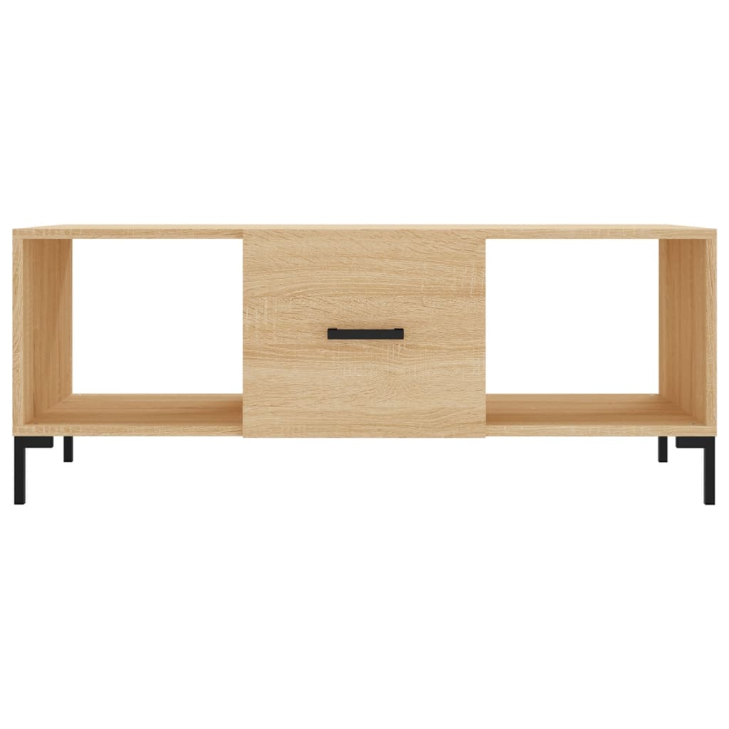 Couchtisch Sonoma-Eiche 102x50x40 cm Holzwerkstoff - Pazzar.ch