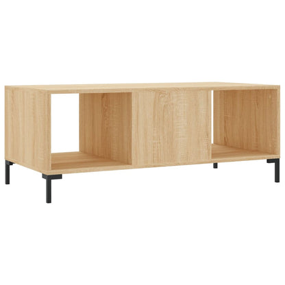 Couchtisch Sonoma-Eiche 102x50x40 cm Holzwerkstoff - Pazzar.ch