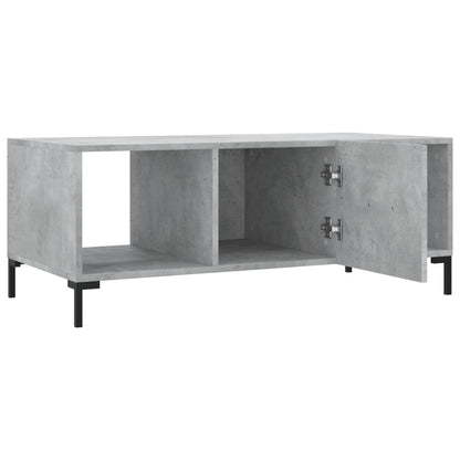 Couchtisch Betongrau 102x50x40 cm Holzwerkstoff - Pazzar.ch