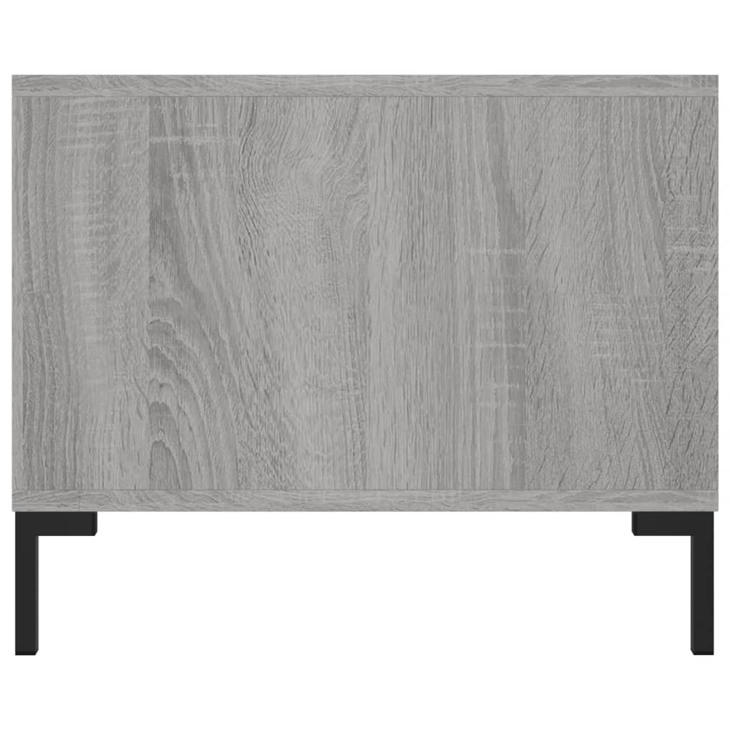 Couchtisch Grau Sonoma 102x50x40 cm Holzwerkstoff - Pazzar.ch