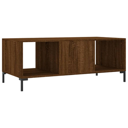 Couchtisch Braun Eichen-Optik 102x50x40 cm Holzwerkstoff - Pazzar.ch